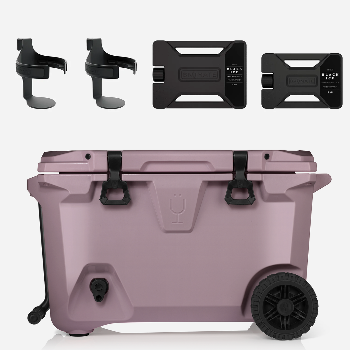 BrüTank 55-Quart Double Drink Holder Cooler Bundle